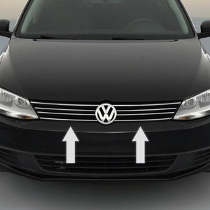Chrome Grille Grill Trim For Volkswagen Jetta 2011-2015