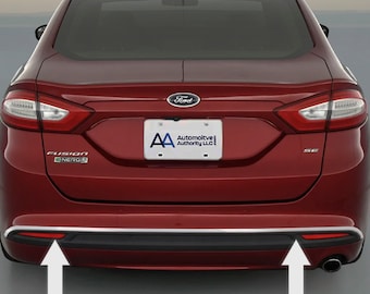Chrome Rear Bumper Trim For FORD FUSION 13-17 14 15 16