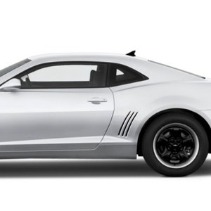 2019-2024 Chevy Camaro SS with STINGER Hood Decal | SHOCK Hood Stripes Vinyl Graphics Kit