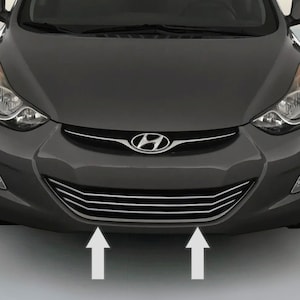 Chrome Grille Grill Trim For HYUNDAI ELANTRA 11-16