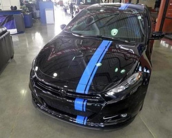 Ford Focus 6 Offet Vinyl Rally Stripes 