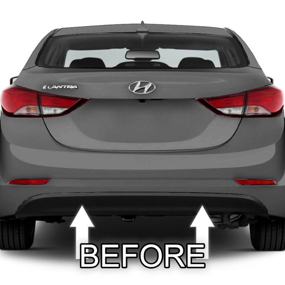 thumbnail image 2 of ATUOTPO Front Bumper Tow Hook Cover For Hyundai Elantra 2014-2016 - Black Plastic Replacement #865883X700 2 of 10