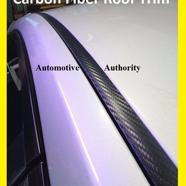 Carbon Fiber Roof Top Trim Molding Kit For ACURA TSX 2009-2014