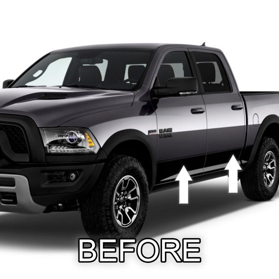 Dodge ram chrome door trim deals