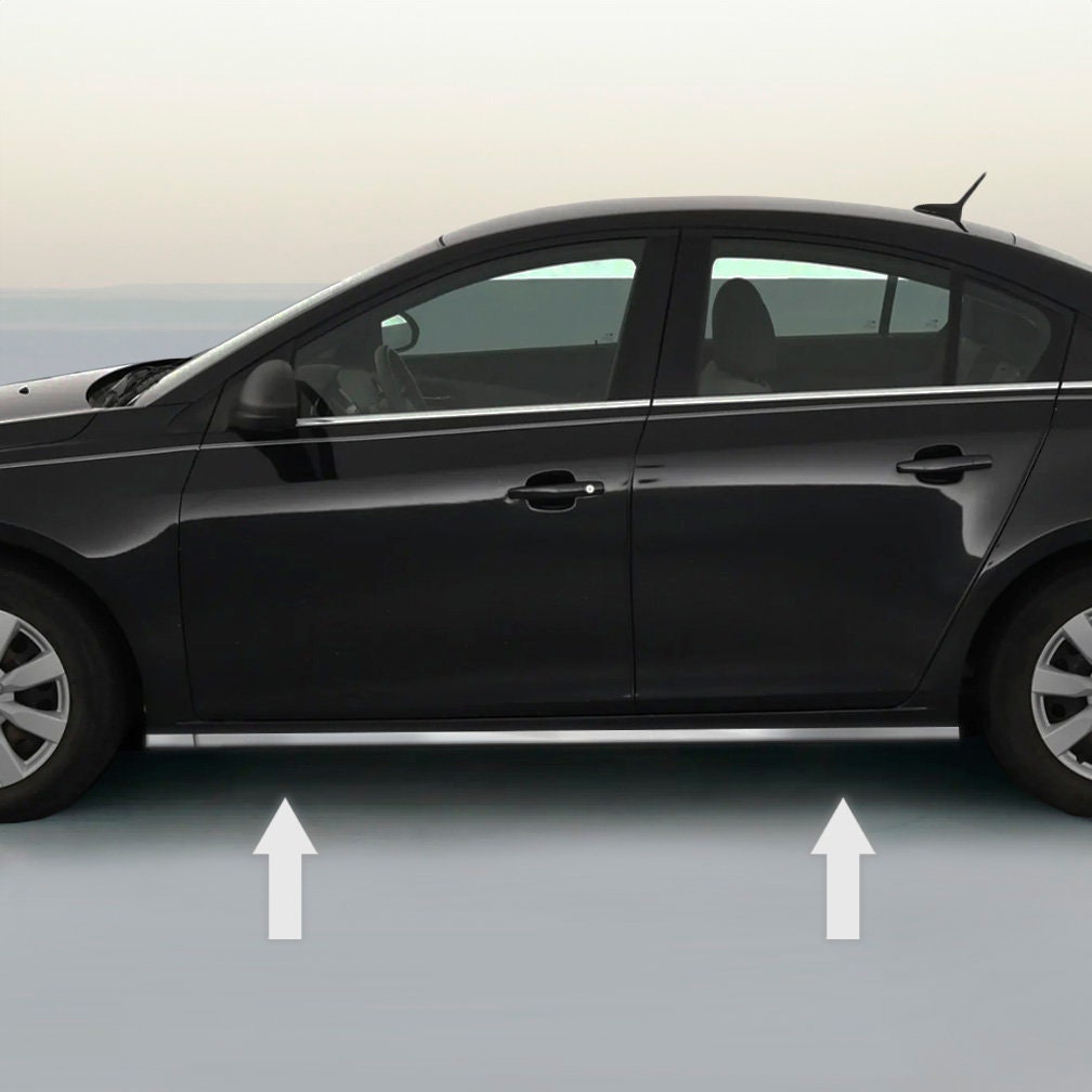 Chevy cruze chrome window trim discount