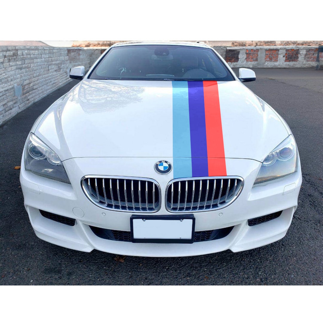 Kit decalcomanie M Style Hood Stripe Hash Mark Racing Stripe Rally