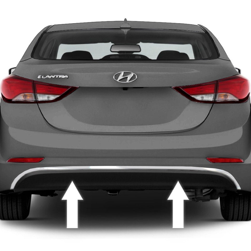 Buy Chrome Rear Bumper Trim for HYUNDAI ELANTRA 11 16 Online in