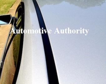 Black Roof Top Trim Molding Kit For ACURA TL 2009-2014