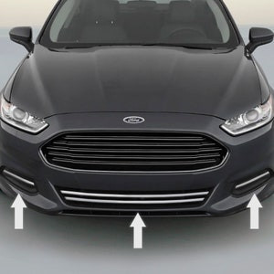 Moldura cromada de rejilla para Ford Fusion 2013-2018