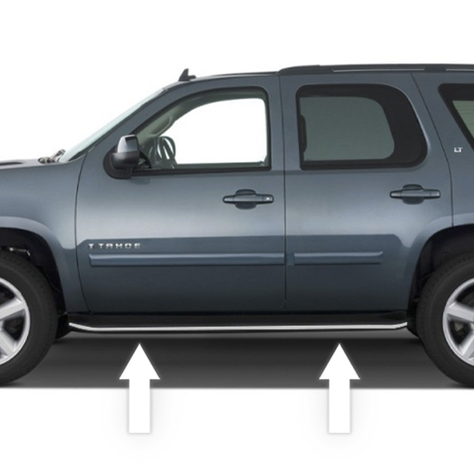 Chrome Running Board Trim Molding For 