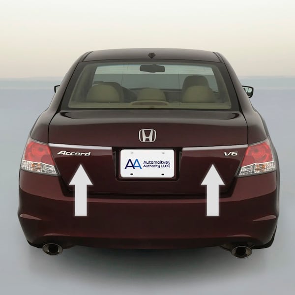 Chrome Rear Trunk Trim Molding Strip Kit For 2008-2010 HONDA ACCORD