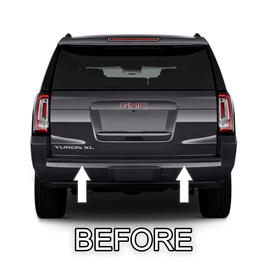 2016 Nissan Rogue Rear Bumper Chrome Molding 62072-4BA0A