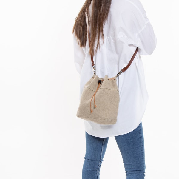 Small Linen Bags Etsy