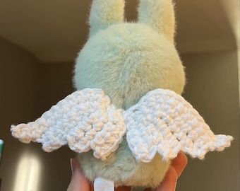 PDF Pattern - Angel Wings for Labubu pendants V1, V2, & V3