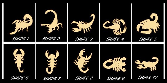 Scorpion - Laser Cut Out Unfinished Wood Craft Shape BUG79 Scorpion - Laser Cut Out Unfinished Wood Craft Shape BUG79