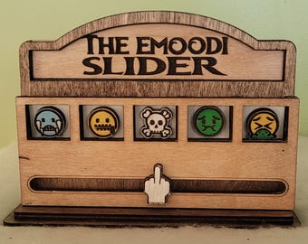 Emoodi desktop interchangeable emoji mood slider