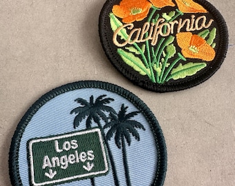 Los Angeles Patch: California Poppy Iron-On Applique