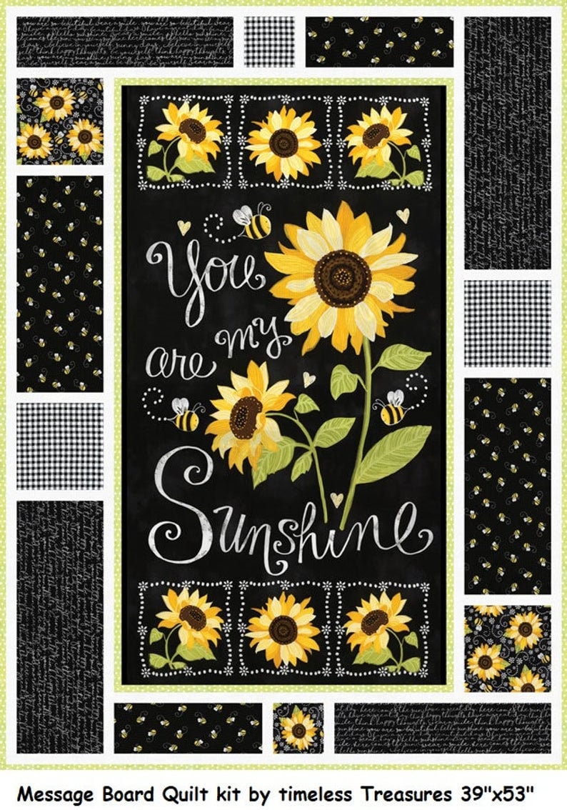 You Are My Sunshine Quilt Sunshine Quilt You Are My Sunshine Throw