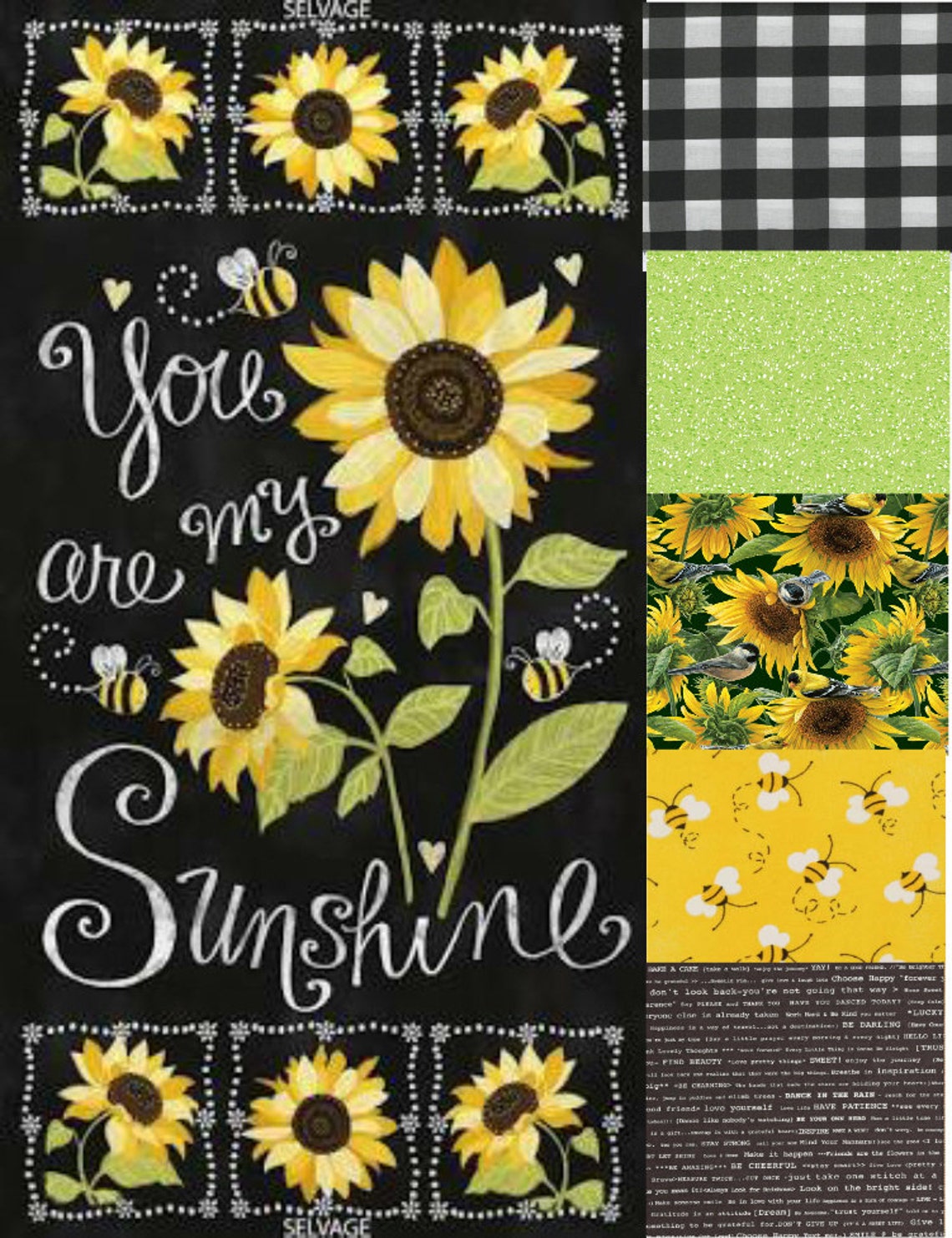 You Are My Sunshine Quilt / Sunshine Quilt / You Are My Sunshine Throw