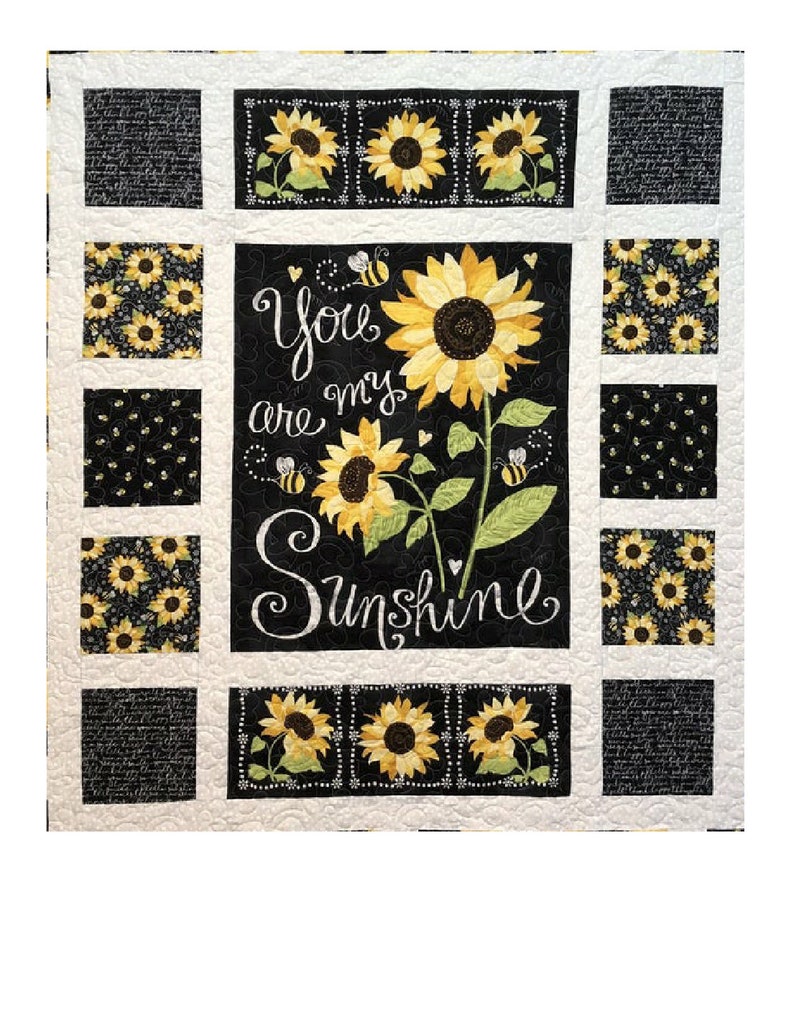 You Are My Sunshine Quilt Sunshine Quilt You Are My Sunshine Throw