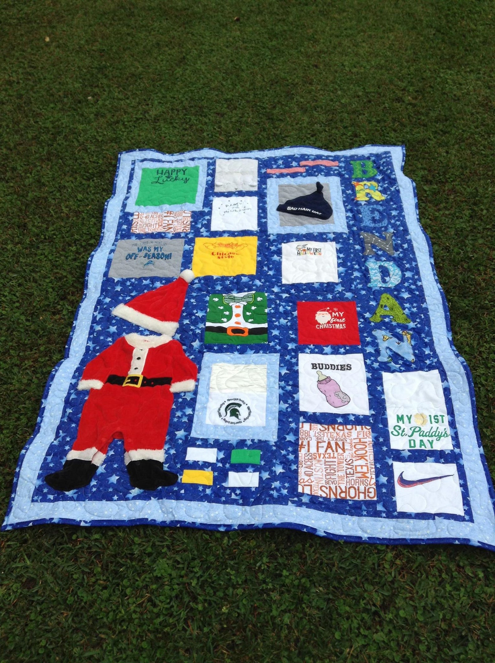 Baby Clothes Memory Quilt / Memory Quilt / First (Instant Download) Etsy