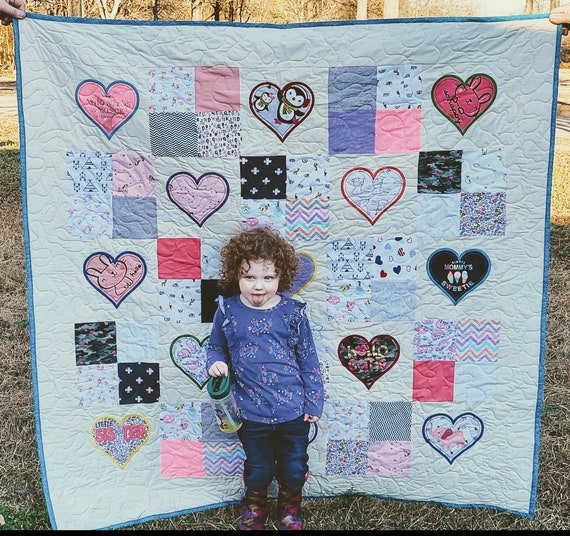 Baby's first on sale year quilt
