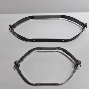 1 x 19.5cm METAL HEX FRAME Bag FrameBag Handbag Making Frames Hardware Craft