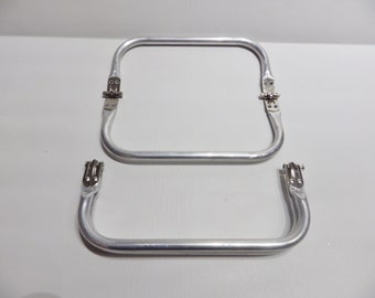 1 x 12" TUBULAR GLADSTONE TYPE Bag Frame Bag Handbag Making Frames Hardware Craft