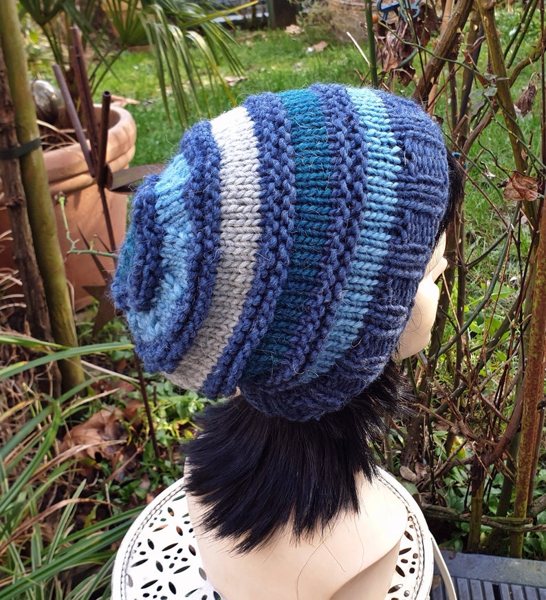 Longbeanie****Slouch ***thick cap with alpaca**