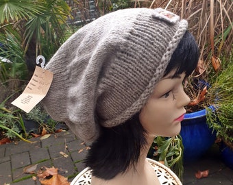 Beanie made of pure wool***oversized***unisex