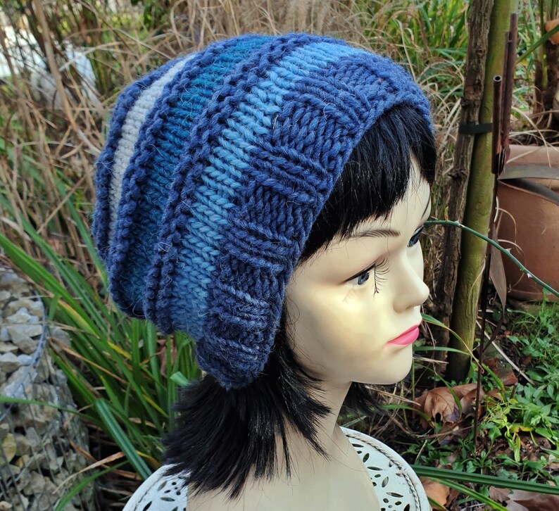 Longbeanie****Slouch ***thick cap with alpaca**