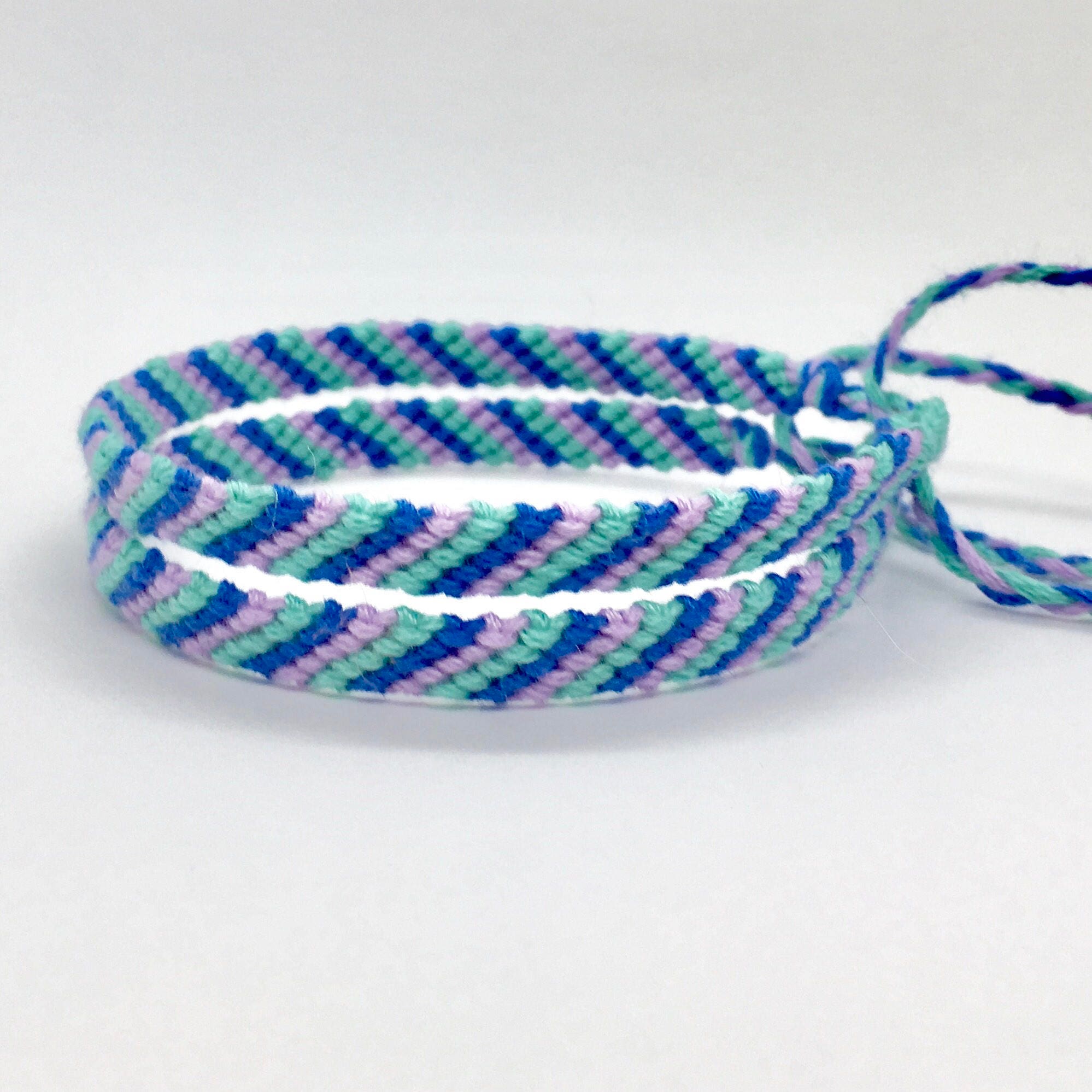 Custom Anklet Woven String Ankle Bracelet Friendship Ankle Etsy UK