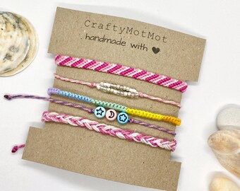 Braccialetti Amicizia 10 Pezzi - Intrecciati A Mano Regolabili - Foto 14