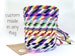 LGBTQ Pride Bracelet - lgbtqia+ custom flag cotton bracelet - bisexual gay lesbian transgender pansexual bigender genderfluid asexual