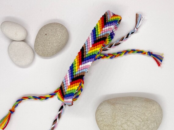 Progress Pride Charm Bracelet