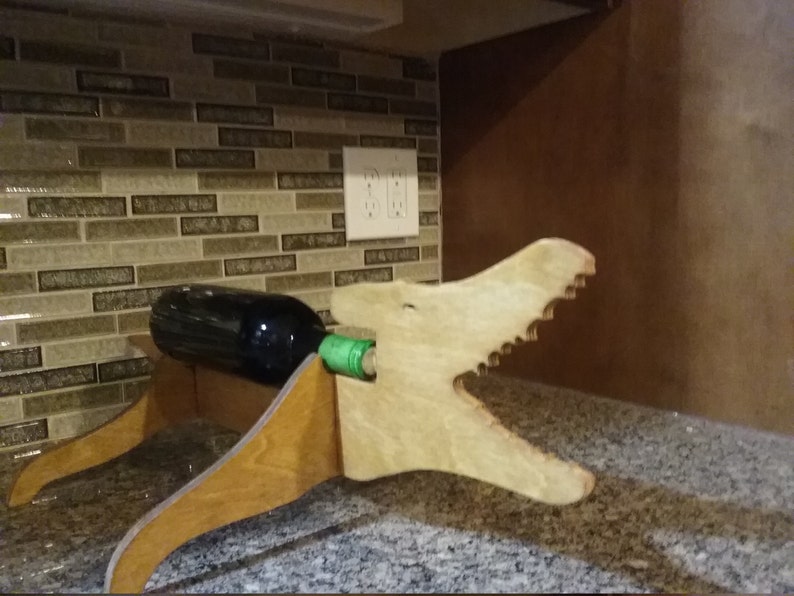 Alligator / Crocodile Wine Bottle Holder Etsy