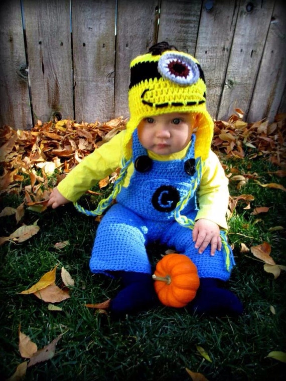 Minion Baby Costume Etsy