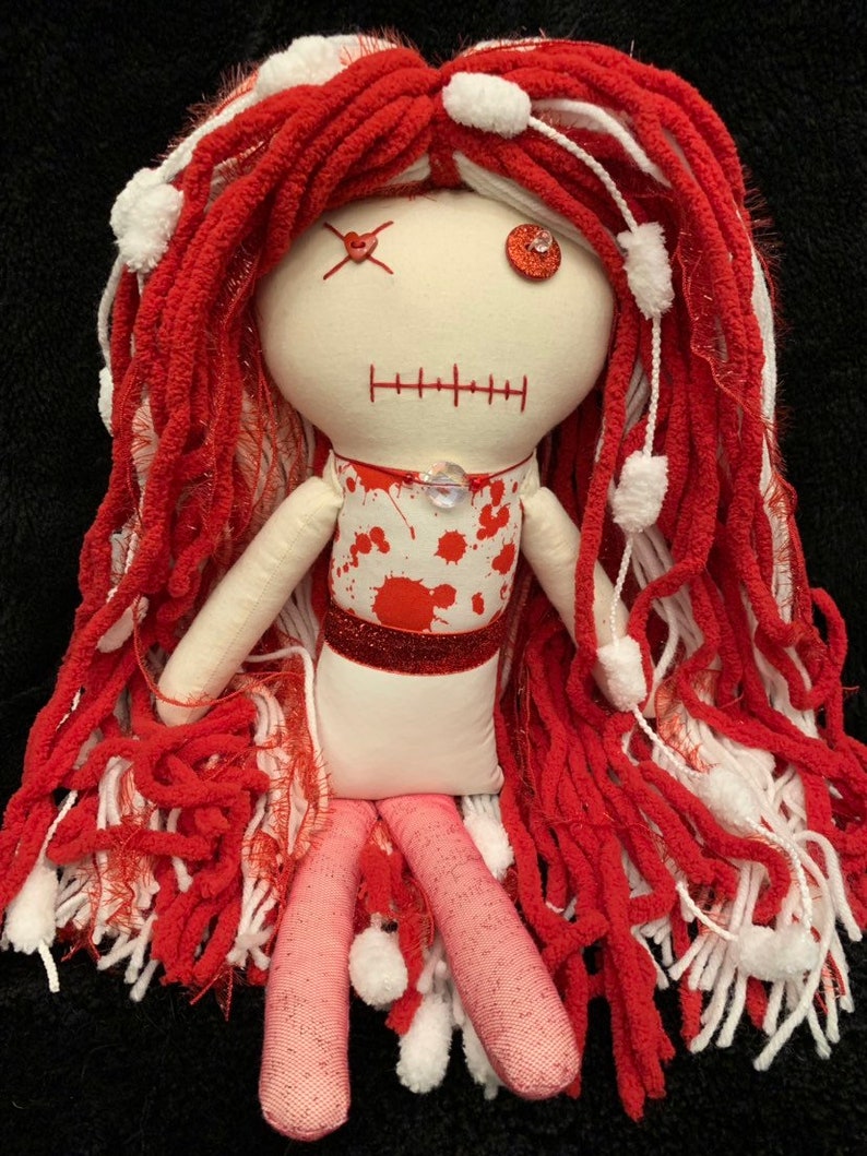 creepy zombie doll