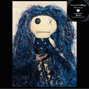 Blue Love Creepy n Cute Doll P image 1