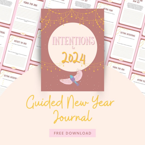 Personalized 2024 Journal New Year Resolutions Journal 2024 
