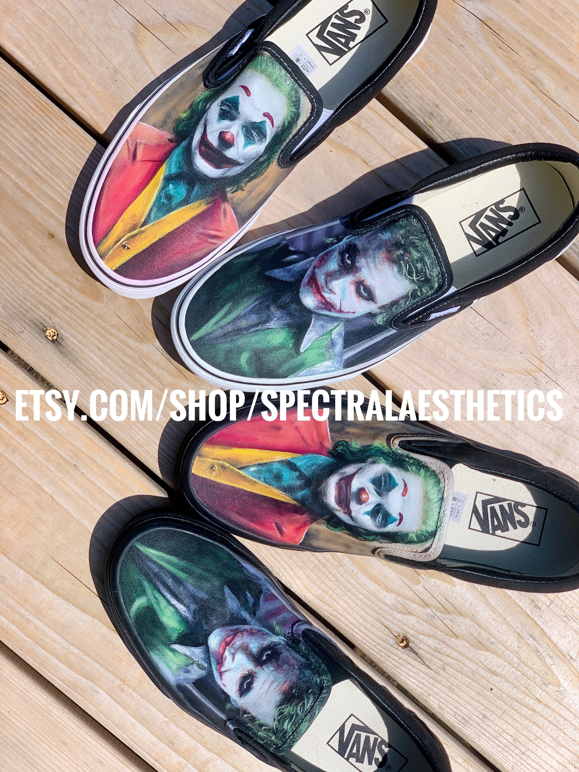 Painted Joker X Joker Joaquin Phoenix Heath - Etsy