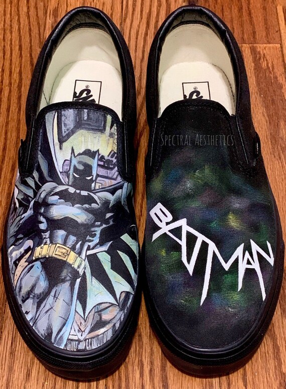 batman vans toddler