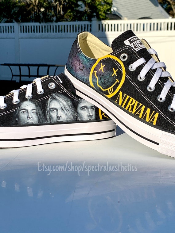 nirvana converse shoes