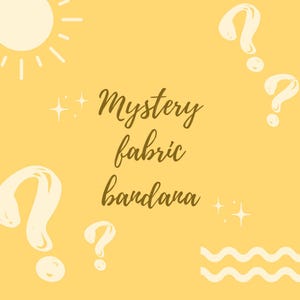 MYSTERY Dog Bandana