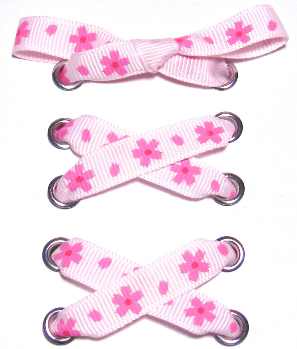 floral shoe laces