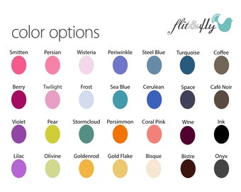 Printable Color Chart – Test Print for Custom Designs (Digital Download)