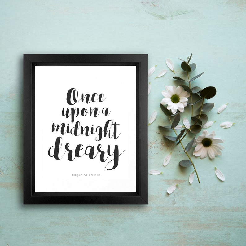 Once Upon a Midnight Dreary Edgar