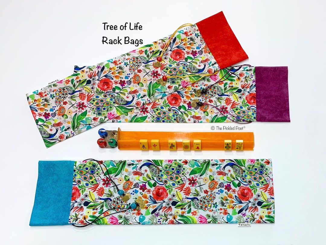 Mahjong Rack Bags ~ Tree of Life ~ Mah Jongg - Etsy