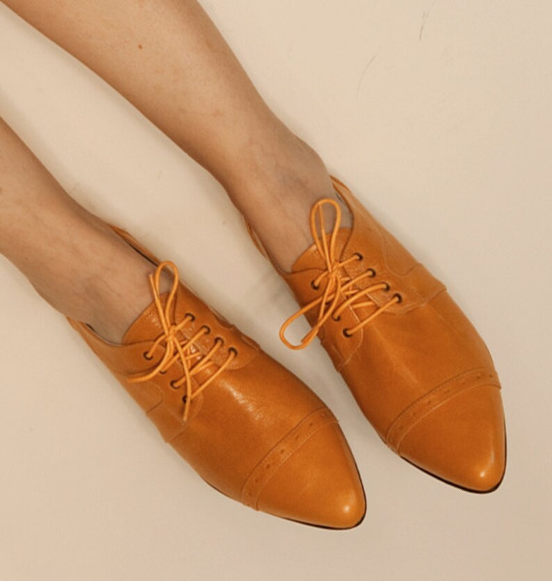 yellow saddle shoes