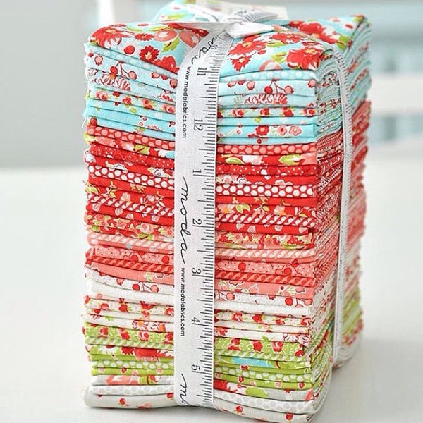 SALE! Little Ruby Fat Quarter Bundle By Bonnie and Camille (packaged by Moda)